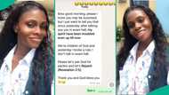 Lady Displays WhatsApp Message Coursemate Sent to Her Asking For Answer in Exam Hall: “Let’s Repent”