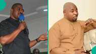 MC Oluomo knocks those making fun of his English: "What have you used your education to do?"