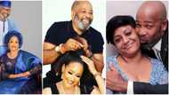 Actor Yemi Solade plaits his wife's hair in adorable photo as they mark 16th wedding anniversary, many gush