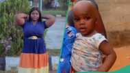 Nigerian lady returns home to find her baby’s head shaved bald, shares who is behind it