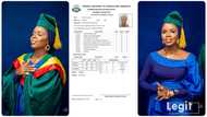 "I wanted to study nursing": Lady who finished with first class and best graduating student at FUNAAB speaks