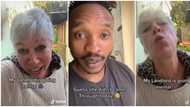 "I need to move out": Man cries out, shares video of his Oyinbo landlady throwing him kisses, causes a stir