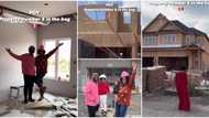 “Property Number 5”: Nigerian Couple Show off Fine Big House They Built in Canada, Video Melts Hearts