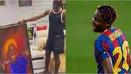Nigerian star playing for Barcelona shows off lovely gift she received on Valentine's day