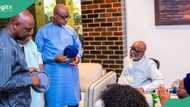 Governors Abiodun, Adeleke, Oyebanji visit Akeredolu’s family in Ibadan, video emerges