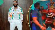 "Ouch": Netizens react to video of Davido's bodyguard slapping a fan who wanted to hug the singer