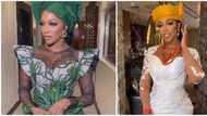 American reality TV star Porsha Williams dazzles in 2 looks as she attends burial ceremony of mother-in-law