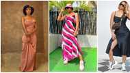 Slip dress, a wardrobe staple: 7 Nigerian celebrities who have pulled off the trend effortlessly