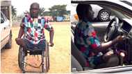 Passengers usually refuse to enter my car: 39-year-old taxi driver with no legs says in video, Nigerians react