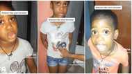 "She swallowed my voice": Little Nigerian girl tearfully reports her sister to mum, funny video goes viral