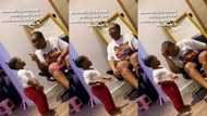 "Call me Zachariah": Little girl changes her name to parent's gateman, surprises mum in video
