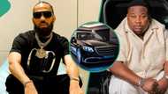 Phyno splurges millions on brand new 2024 Maybach, Chiefpriest, fans hail him: "Silent mover"