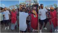 Mr Eazi joins woman in market, dances with her in viral TikTok video to latest Patek song
