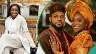"Do I & Tiwi look alike?" Omowumi Dada gushes after being told she looks like Kunle Remi's bride
