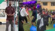 Drama as young student dances with his best female lecturer in department, her moves amaze people