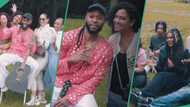 Singer Flavour wows Oyinbo fans in an admiring open field, lectures them on his music genre highlife