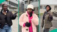 Excited students experience snow for first time in Finland, their reactions melt hearts