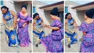 "Both of you are beautiful": Lady with one hand dances for sister who walks with crutches, video goes viral