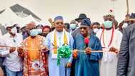 Obasanjo commissions Ikot Oku Ikono flyover in Akwa Ibom, commends Gov Emmanuel