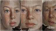 Incredible: Artist makes artwork that transforms from a beautiful girl to an old woman, many are wowed