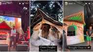 Davido makes replica of Osun Osogbo Grove on stage at US tour as he represents Africa in America, video trends