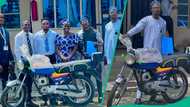 High cost of fuel: Adekunle Ajasin University students "produce" battery-powered electric motorcycle