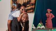 Proud Daddy moment as Davido attended Imade's school event, hailed daughter: "Best daddy ever"