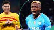 UCL round of 16: Super Eagles Osimhen secures equalizing goal for Napoli in 1–1 draw against Barcelona