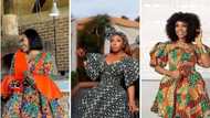 30 Ankara short flare gowns to add a splash of colour to your closet