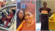 “My sweet mother”: Actor Crowncy Anyanwu brings tears to her mum’s eyes as she gifts her car for her birthday