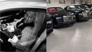 Inside Mayweather’s amazing £20m car collection with white vehicles in Las Vegas and same motors in black in LA