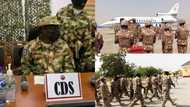 LIST: 4 things Chief of Defence Staff told frontline troops in Maiduguri