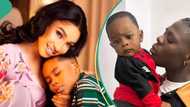 Mohbad: Tonto Dikeh & son to place singer's 5-month-old child on N100k monthly support, scholarship