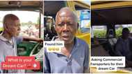 I don't want a car: Man, 77, who works as a commercial driver says he wants children's progress, wows many