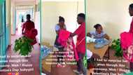 "Understanding girlfriend": Young boy gives his bae leaves and sweater for Val's Day, she reacts