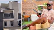 Frodd, MC Shakara, other stars celebrate Mr Jollof as he buys 2nd house in one year, shares video of mansion