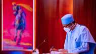 Abin da Buhari ya fadawa masu neman kujerar shi a APC da su ka hadu a fadar Aso Villa