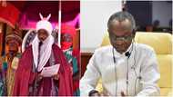 Yanzu-yanzu: El-Rufa'i ya kara baiwa Sanusi Lamido Sanusi wani mukamin ban girma