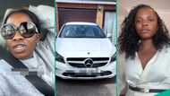 Lady returning to Nigeria after 5 years in UK sells off her 1st Mercedes Benz, shares reasons