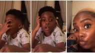 I used to taste mine: Tiwa Savage says as she shares hilarious video of Jamil picking his nose