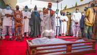 Hotunan jana'izar tsohon gwamnan jihar Legas, Alhaji Lateef Jakande