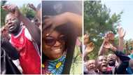 AMVCA: Funke Akindele gushes as neighbours give her a hero's welcome, sing in excitement, video trend