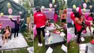 Man throws baby shower for bae, his other pregnant girlfriend shows up