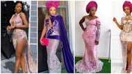 Wedding asoebi fashion: 11 ladies turn up for bride in daring and gorgeous looks