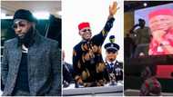 "Not a dime, known Excellency all my life": Davido shares why he performed free at Alex Otti's inauguration