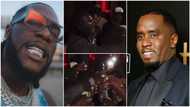 American rapper P Diddy celebrates Burna Boy in video, officially toasts to his Grammy 2021 award