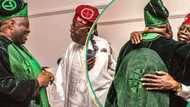 "This Life": Atiku's ally Dele Momodu shares photos of himself with President Tinubu, Nigerians react