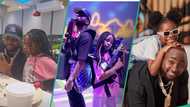 Davido and daughter Imade spend fun, quality time at game house, restaurant after lavish wedding