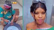 "She is washing my underwears": Nigerian lady shares video of her mother-in-law doing her laundry