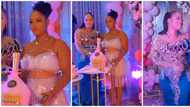 Queen Naomi’s sister’s outfit at her birthday party gets tongues wagging online